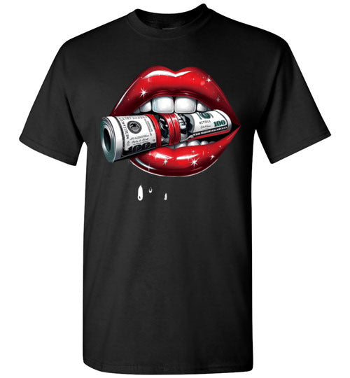 Money In The Mouth Glam Tee Shirt Top