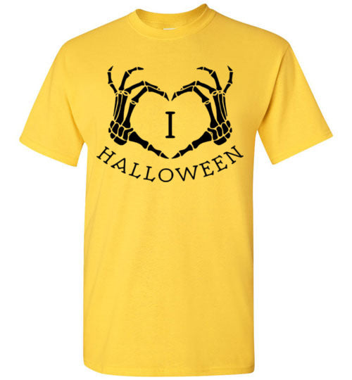 I Love Halloweeen Graphic T-Shirt Top