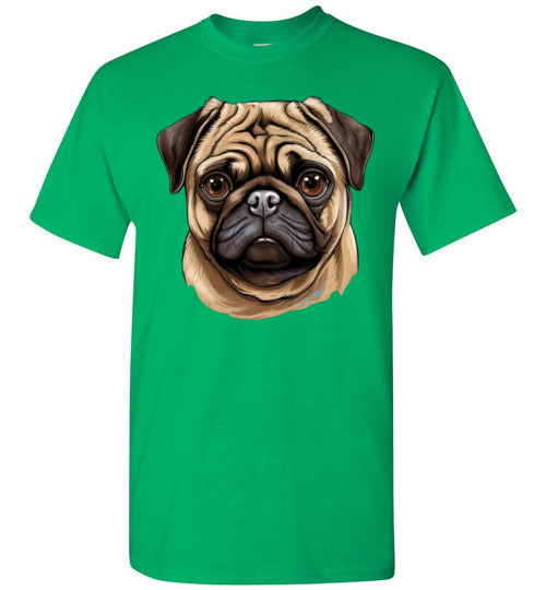 Pug Dog Animal Lover Tee Shirt Top T-Shirt