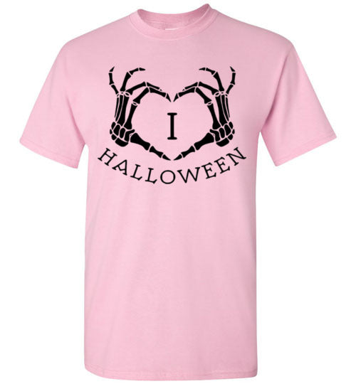 I Love Halloweeen Graphic T-Shirt Top