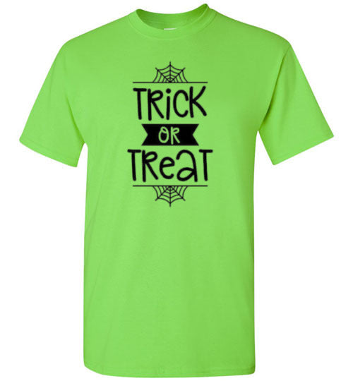 Trick Or Treat Halloween Fall Graphic Print T-Shirt