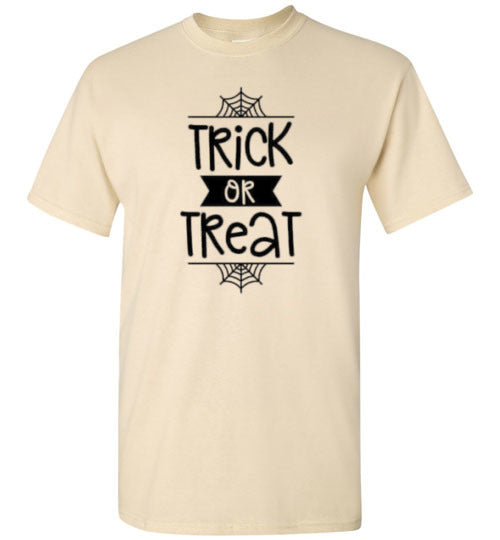 Trick Or Treat Halloween Fall Graphic Print T-Shirt