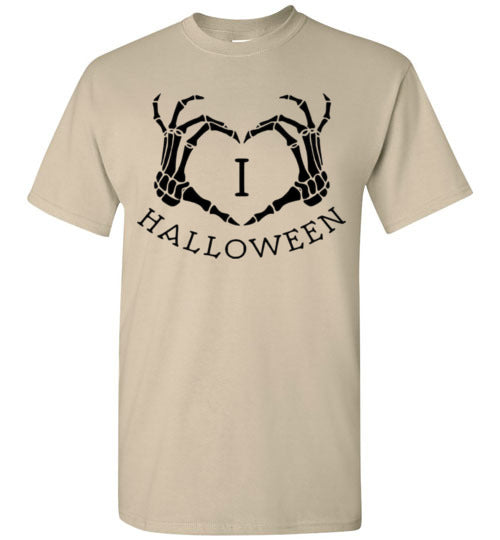 I Love Halloweeen Graphic T-Shirt Top