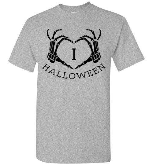 I Love Halloweeen Graphic T-Shirt Top