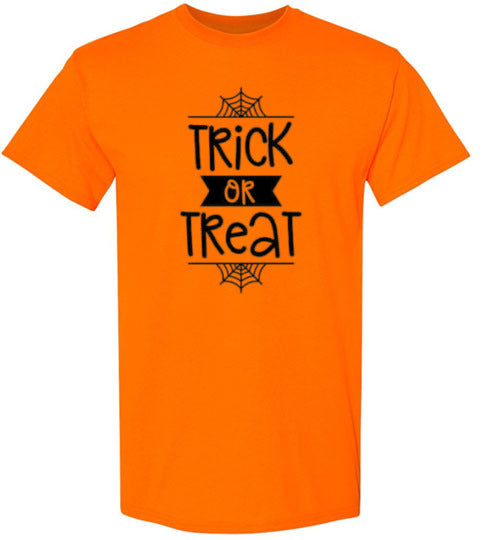 Trick Or Treat Halloween Fall Graphic Print T-Shirt