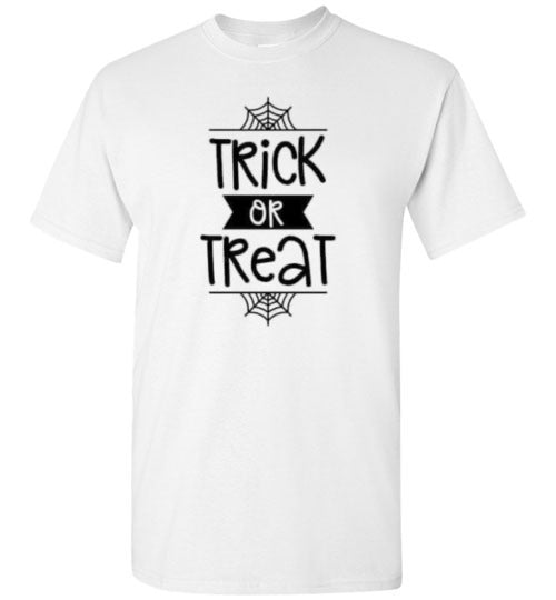 Trick Or Treat Halloween Fall Graphic Print T-Shirt