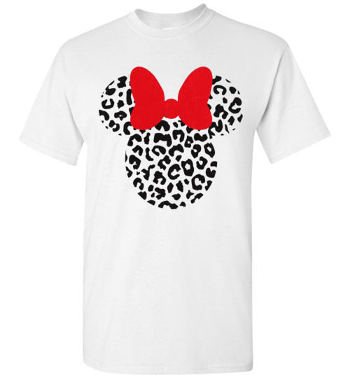 Leopard Mouse Tee Shirt Top