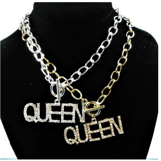 Toggle Queen Necklace 18”